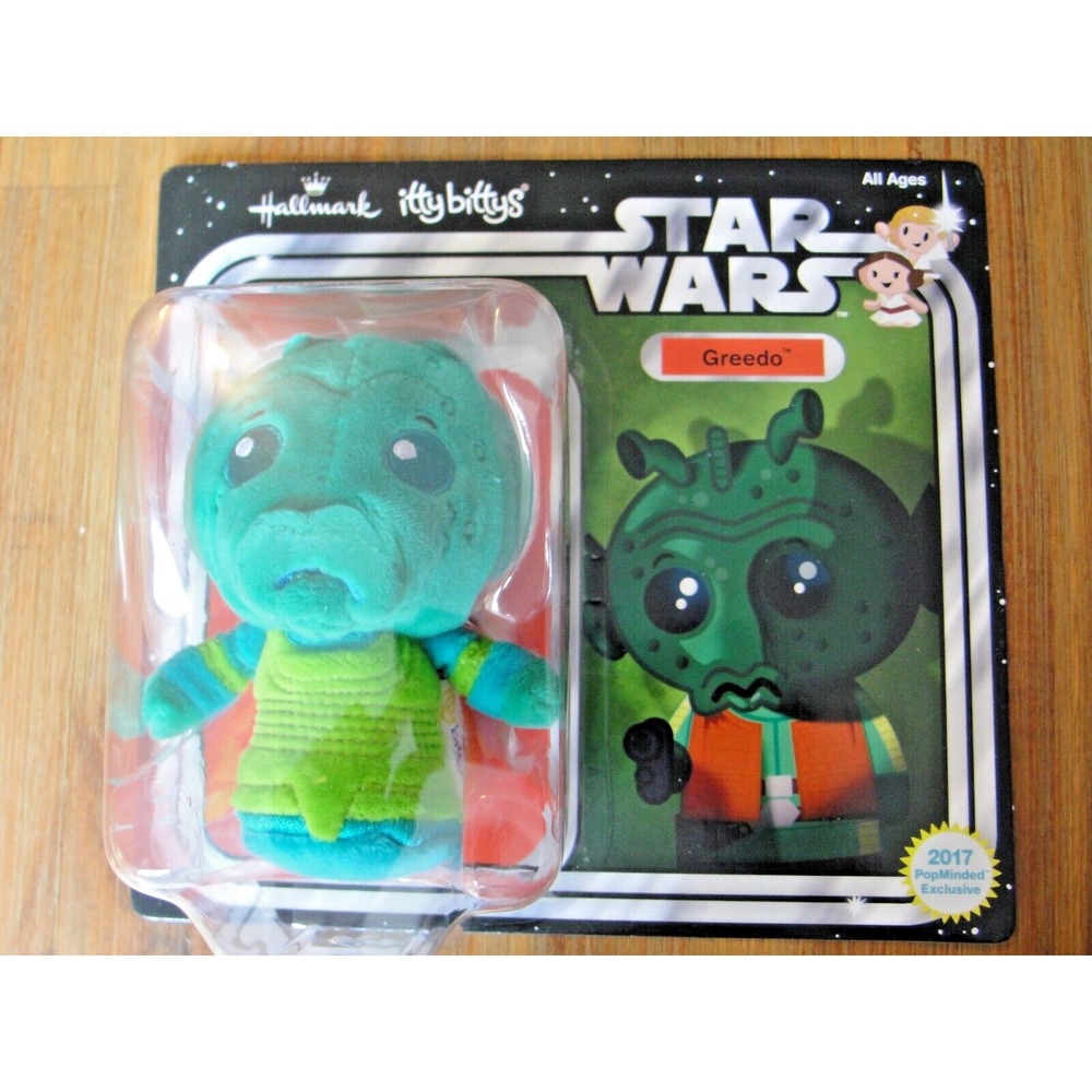 GREEDO Star Wars Itty Bittys 2017 PopMinded Exclusive Plush‎